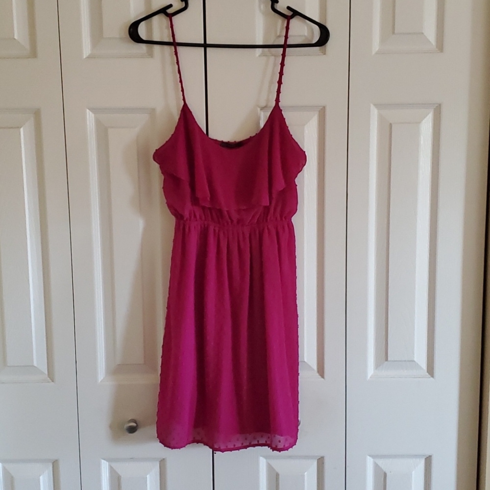 Soprano Spaghetti Strap Mini Dress